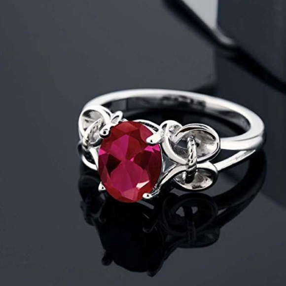 Fashion ruby ring - Picture 3 of 3